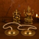 Pure Source India Manjeera For Pooja-Kirtan-Worship- kartal instrument-Hand Cymbals Manjira Pair - Indian Musical Instrument (3.5 INCH) (140 gm- 1 Pair) - Image 7