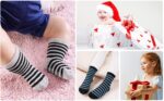 Non Slip Kids Toddler Socks with Grip, Assorted Prints, Socks for Babies to Toddlers, Anti Skid Socks, Crawling Socks with Grippers (colors and designs as per availibility) - Image 5