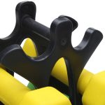 Jimwalt Premium Cast Iron Neoprene Coated Dumbbell Combo with Stand | Reach Compliant| From the House of Healthycliq | Sedex Certified| Strength Training Weight for Home Gym (10 Kg (0.5kg + 1.5kg + 3kg Set) - Image 5