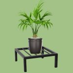 Plant Stand Indoor Outdoor Heavy Duty Wrought Iron Pedestal Stands Metal Plant Stand Decorative Flower Stand for Patio Garden Deck Living Room brass planters for indoor plants stand (Pack of 4) - Image 5