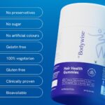 Be Bodywise Biotin Hair Gummies | 60 Days Pack | With Biotin, Zinc, Folic Acid, Fibre & Multivitamin | Strawberry Flavour | No Added Sugar & Gut Friendly - Image 5