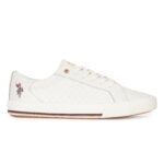 U.S. Polo ASSN. Heidi 2.0 White Sneakers Shoes with Quilting Detail - Image 6