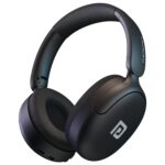 Portronics Muffs M5 Over Ear Hybrid ANC Bluetooth Headphone with Upto 50 Hours Playtime, Quad Mic, Transparency Mode, Gaming/Music Mode, BT V5.3, Adjustable Fit, Type C Fast Charging(Black)