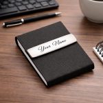 Premium Customized Metal Card Holder for Men & Women | Personalized Name Engraving | Slim Business Card Case | Stainless Steel Visiting Card Holder | Corporate Gift (CH 4) - Image 4
