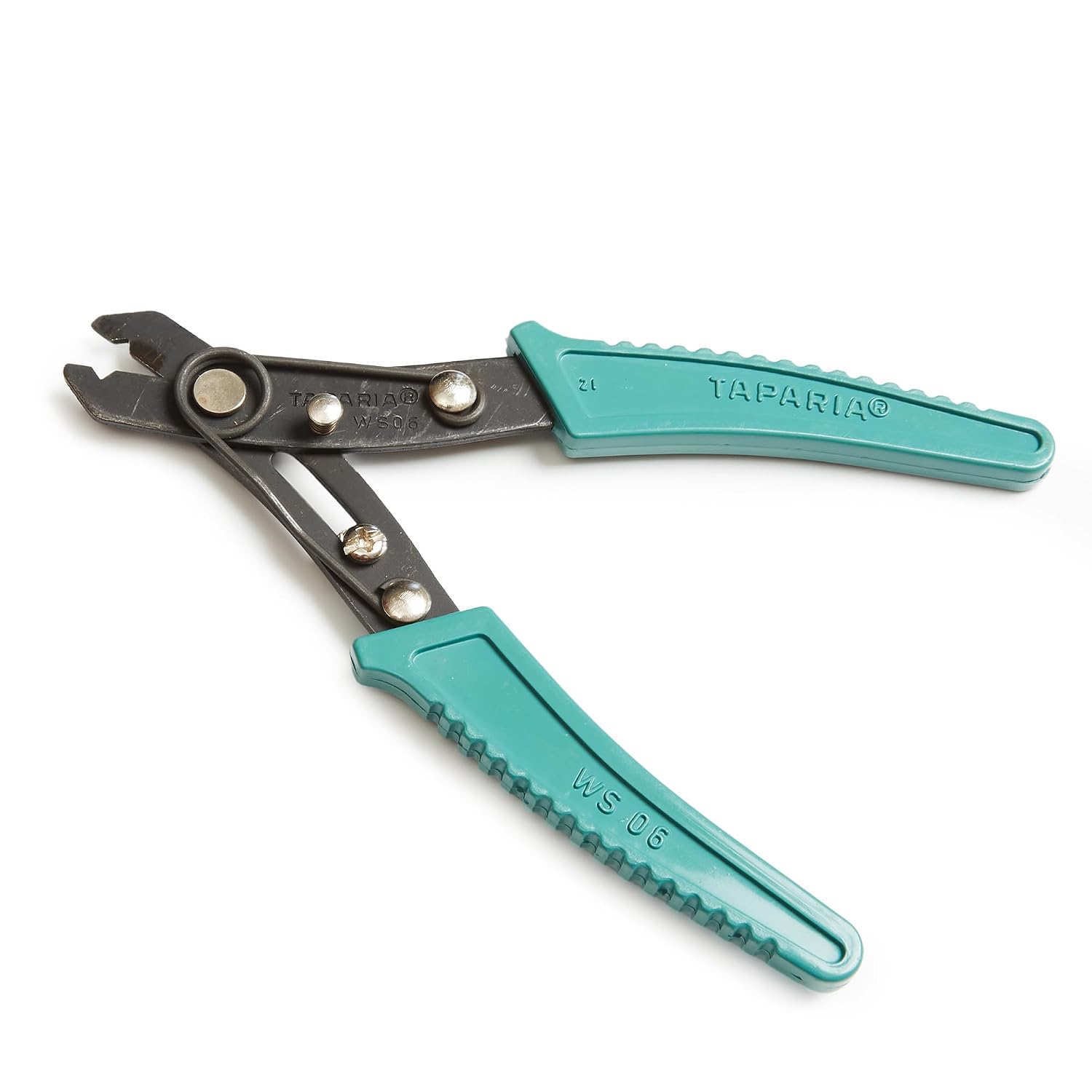 61iFxFA5HSL._SL1500_.jpg Taparia WS06 Wire Stripping Plier (Green and Black) - Image 1