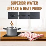 Large Kitchen Water Absorbent Mat for Dish Drying | Mat for Drying Kitchen Utensils | Extra-Large Drying mat for Kitchen Water-Absorbing Drying mats for kitchenware (40 * 60) - Image 5