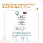 The Derma Co 1% Hyaluronic Sunscreen Aqua Gel SPF 50 PA++++ | Hydrating, Lightweight & Non-Greasy | No White Cast | Broad Spectrum & Blue Light Protection | Clinically Tested - (In-Vivo) | 30 g - Image 7