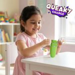 BLIX Queaky Charge – Rechargeable STEM Toy for Kids, Electronic Circuit Science Kit, Musical Sensation & Conductivity Experiment Toy, Educational Gift for Boys & Girls Ages 5,6,7,8,9+ (Green) - Image 2