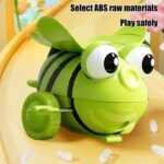 Children's Wind-Up Tumbling Bee Early Interactive Educational Bee Baby Development Toy with Mechanical Rolling, Jumping, Crawling and Sitting Toy for Children - Image 4