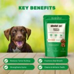 Absolut Pet Dog Supplement for Oral Care, Dental Chews for Dogs that Reduces Plaque & Tartar | Freshens Breath & Supports Gum Health (30 Chews) - Image 2