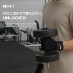 Hykes Gym Gloves for Men Workout Unisex Hand Gloves for Gym for Men & Women with Wrist Support for Weightlifting, Workout Comfortable Fit Bike Riding, Cycling Handgloves - Powerhold - Image 6