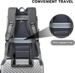 Winnies Diaper Bag for Mothers – 2-in-1 Travel Backpack & Tote with USB Charging Port, Anti-Theft Pocket, Insulated Bottle Holders & Multiple Compartments - Image 6