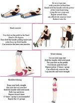 Meerali Creation Multifunction Tension Rope, 6-Tube Elastic Yoga Pedal Puller Resistance Band, Natural Latex Tension Rope Fitness Equipment, for Abdomen/Waist/Arm/Leg Stretching Slimming - Image 6
