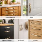Mix&Match Antique Brass Cabinet Handles (6 Inch, Pack of 10) | Arch Bow Classic Pulls for Kitchen, Wardrobe, Cupboard, Almirah & Drawer Furniture Hardware - Image 8