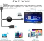 Blackpool® HDMI TV 4K Wireless Adapter WiFi Display Dongle Mirror Miracast Receiver Compatible with Android, Mac iOS, Windows Support Miracast Airplay DLNA - Image 7