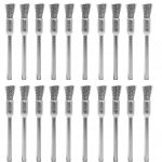 DIY Crafts 6 Pcs,Buffing Wheel Brush Set, Wire Brush Set 1/8" Pen Wire Brushes Steel Wheel Steel Cleaning End Brushes Pen Wire Brush Rust Paint Removal Bits Polishing Rotary Tools (6, Metal Wire) - Image 6