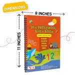 CocoMoco Kids Montessori Busy Book & Busy Binder for Toddlers - Quiet Book for Kids, Learning Toys for 2-5 Year Olds, Preschool Learning Activity Book, Birthday Return Gift for Kids (Single Pack) - Image 7
