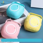 ZOIVANE Dog Bath Brush | Soft Silicone Bristles Pet Grooming/Bathing & Massage Brushes | Dog & Cat Accessories | Labrador, German Shepherd, Golden Retriever | Shampoo Dispenser Washing Brush-Pack of 1 - Image 8