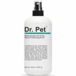 Dr. Pet Medicated Anti Tick & Flea, Flea Egg Spray for Both Dogs & Cats | 3× Fast-Acting, Long-Lasting, Guaranteed Results | Treatment, Preventive, Ectoparasites Killer and Repellent Spray | 100 ml