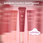 Typsy Beauty Pout Cloud Matte Lip Balm | Blurring Finish, Tinted Lip Balm with Peptides, Ceramides & Vitamin C & E | Rich colour payoff with long-lasting stain I Peach - Peach Parfait 04| 8g - Image 3