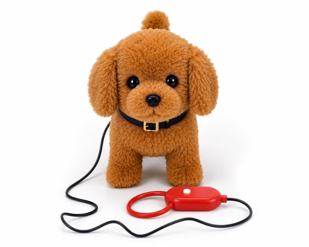 61lFOosxjdL._SL1280_.jpg Remote Control Walking Dog Toy Interactive Battery Operated Puppy Plush Soft Moving Tail Electronic Pet Toy for Kids Boys Girls Educational Fun Gift - Image 1