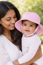 Baby Unisex Cotton Bucket hat - Image 3