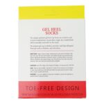 Heel Protection Gel Socks Toe-Free Silicone Heel Cups Moisturizing Heel Sleeves for Cracked Heels Dry Skin Foot Care Reusable - Image 7