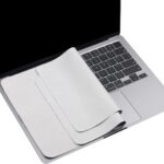 Meyaar Screen Keyboard Imprint Protection Microfiber Liner and Cleaning Cloth, Compatible with MacBook Pro 14", 13" and MacBook Air 13 inch & 15 inch laptops (Pack of 2, for 13"/14"/15" MacBook)
