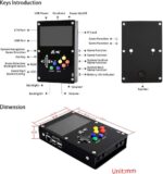 GamePi43 Accessories Kit for Rpi Pi 4B/3B+/3B/2B/B+ Portable Retro Video Handheld Game Console with 4.3inch IPS Display 800x480 Pixel 60 fps Smooth Gaming Experience Speaker Earphone Jack - Image 4