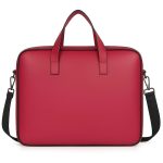 Gilmore Oak Alfred Laptop Bag with Detachable Shoulder Strap – Premium Artificial Leather, Fits up to 15.6” Laptops – Slim, Travel-Friendly (Maroon) - Image 4