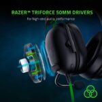 Razer BlackShark V2 X Smartchoice Wired Gaming Headset with Mic, 7.1 Surround Sound, 50mm Drivers, Memory Foam Cushions, Multi-Platform (PC/PS/Xbox/Switch/Mobile), 3.5mm Jack_Black - Image 2