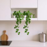 fancymart Pack of 2 Artificial Vine Plants with Small Pot (45 cm) – Natural Touch & Feel Hanging/Falling Greenery for Home & Office Décor - Image 2
