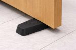 Rubber Door Stopper Wedge, Heavy Duty Anti-Slip Door Holder & Blocker with Strong Grip for Tiles, Marble, Wood, Carpet & Cement Floors | Home, Office, School & Warehouse Use (Black, Pack of 3) - Image 5