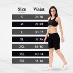 TRASA Women's Cotton Fashion Biker Workout Cycling Shorts, Avialable Sizes: S,M,L,XL,2XL,3XL - Image 6