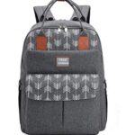 TRUE HUMAN Multipurpose waterproof fabric Diaper Bag bagpack maternity bag new born baby bag nappy bag mothers bag baby shower gift with insulated bottle pockets
