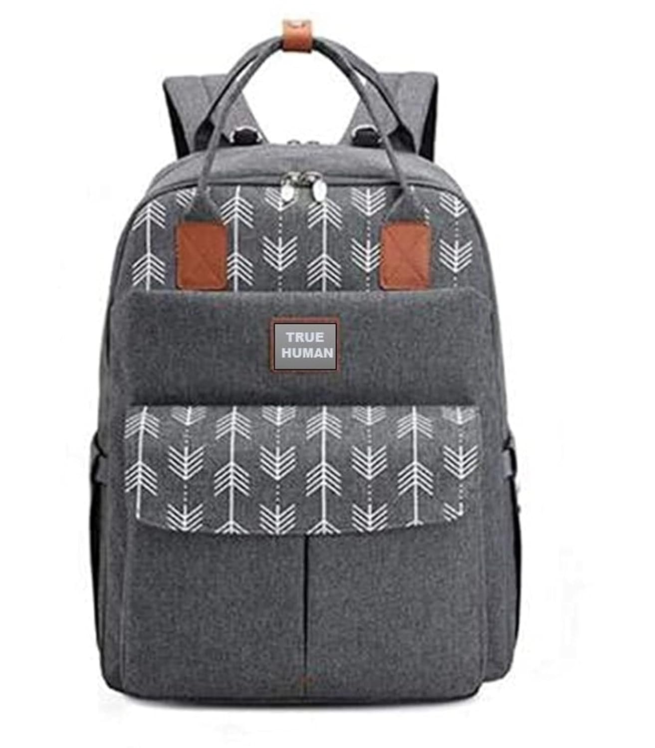 61mrJxQrpgL._SL1500_.jpg TRUE HUMAN Multipurpose waterproof fabric Diaper Bag bagpack maternity bag new born baby bag nappy bag mothers bag baby shower gift with insulated bottle pockets - Image 1