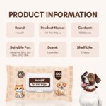 Incofit Anti-Bacterial 200 Pulls Pet Wet Wipes for Dogs, Puppies, Cats, Rabbits & Small Pets | Powerful Odour, Vitamin E & Olive Oil | Anti-Itching | Cleansing, Deodorising & Grooming (Pack of 2) - Image 5