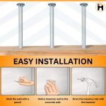 Homdum Hard Steel Concrete Nails 1 1/2" inch (38 mm) Pack of 100 Pieces (1 1/2") - Image 8