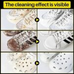 Natural Sneaker & Shoe Cleaner Wipes - 1 Pack of 80 Wipes - Portable Disposable Shoe Cleaning Wipes Quickly Remove Dirt & Stains - Can Be Used on Various Materials - BZ8432 - Image 6