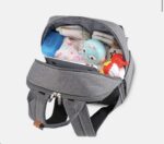TRUE HUMAN Multipurpose waterproof fabric Diaper Bag bagpack maternity bag new born baby bag nappy bag mothers bag baby shower gift with insulated bottle pockets - Image 4