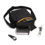 Boldfit Sling Bag for Man Unisex Cross Body Side Bag for Man Small Side Bags for Woman for Travel, Gym Mini Messenger Office Adjustable Shoulder Bags - Black - Image 4