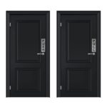 Buzz Cool Silver Metal Push Pull Stickers For Glass And Wood | Self Adhesive Stainless Steel Metal Sticker for Door | Push and Pull Stickers for Hospital Malls Office 1 set (2pcs) - Image 6
