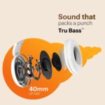 Noise Two Wireless On Ear Headphones with 50 Hours Playtime, Low Latency(up to 45ms), 4 Play Modes, Dual Pairing, BT v5.3 (Calm White) - Image 6