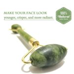 Ladista Facial Massager Jade Roller & Gua Sha Tool Natural Himalayan Stone for Face Neck Healing Skin Wrinkles & Serum Application - Image 3