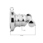 Hindware F890001CP Robe Hook (Accessorie) with Chrome Finish - Image 5