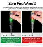 Wire Stripper & Tester Combo Set | All in One Multifunction Stainless Steel | Wire Stripper & High Brightness | Intelligent Voltage Tester Pen | Multi Function | Electrical Hand Tool Combo - Image 2