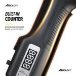 Boldfit Electronic Adjustable Hand Grip Strengthener, Hand Gripper With Counter for Men & Women, Gym Workout Hand Exercise Equipment, Forearm Exercise, Finger Exercise Power Gripper - Grey - 100kg - Image 5