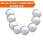 HASHTAG FITNESS 30kg Steel Home Gym Set & Gym Equipment Set for Home Workout & Adjustable Dumbbells Set - Image 3