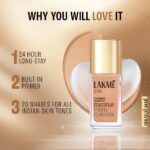 Lakme 9To5 Primer + Matte Perfect Cover Foundation, N200 Neutral Nude, 25 ml - Image 5