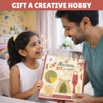 Kalakaram Macrame Kit for Beginners | DIY Art & Craft Kit for Kids, Teens & Adults | DIY Embroidery Activity Craft Set | Learn Knotting, Wall Hanging, Keychain & Handmade Décor | Birthday Gift for Girls, Boys, Kids Ages 10+ | Screen-Free Hobby Kit - Image 9